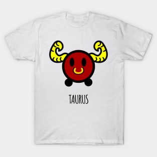 Horoscope - Cute zodiac – Taurus (white) T-Shirt